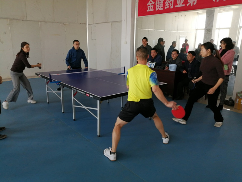 药业第一届员工乒乓球比赛圆满落幕