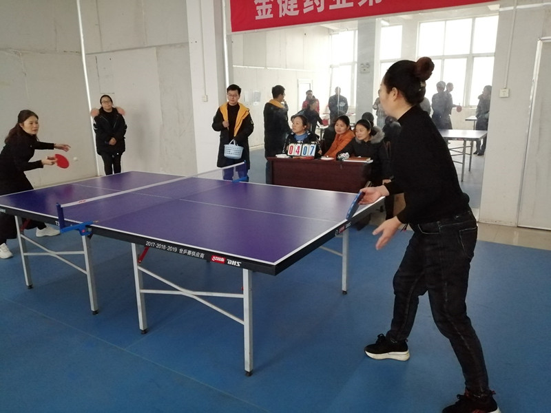 药业第一届员工乒乓球比赛圆满落幕
